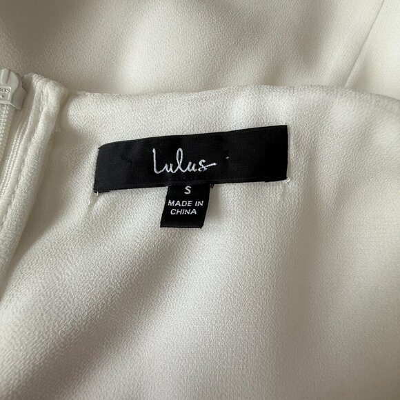 Women's S Lulus The Way to Love White Ruffled Maxi Dress - Picture 7 of 11